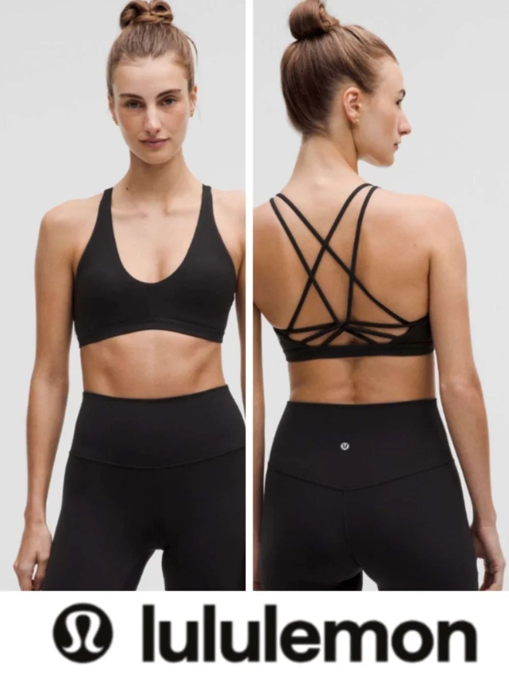 Lululemon Nulu Strappy Scoop-Neck Bra *Light Support, A/B Cup (8)